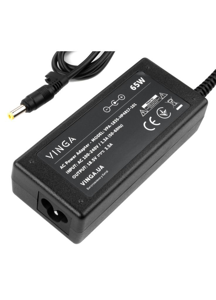 Блок питания к ноутбуку HP 65W 18.5V 3.5А 4.8*1.7 (VPA-1835-HP4817-101) Vinga (372626123)