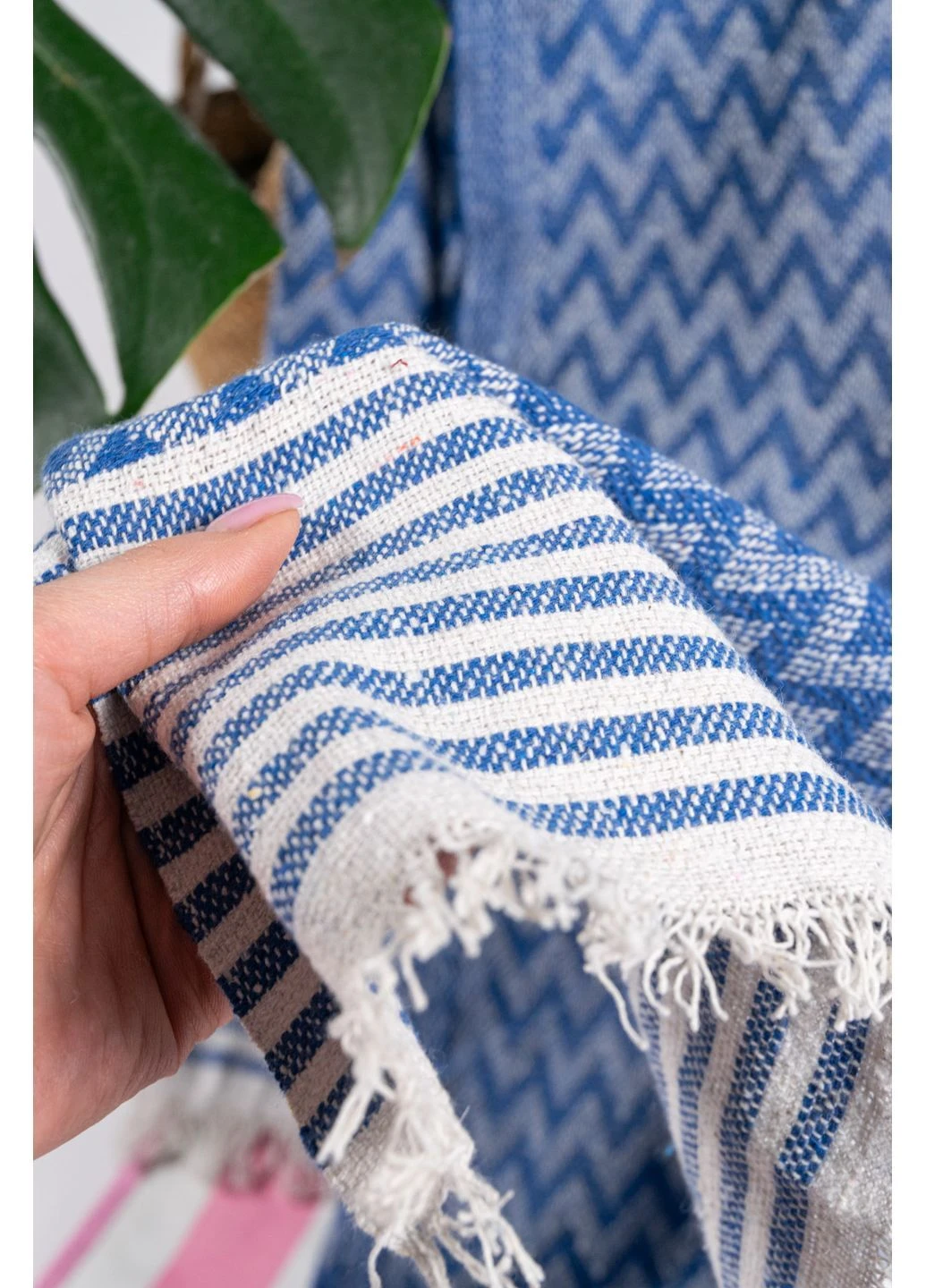 Пляжне покривало Breeze Blue пляжний килимок підстилка на море пляж 170*200 см No Brand (397104603)
