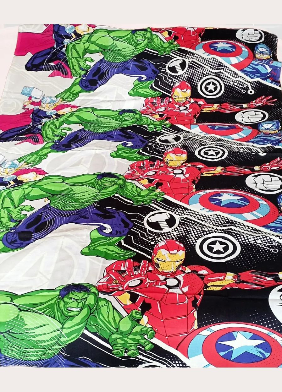 Комплект постельного белья бязь для мальчиков "Супергерои" 145х215 Ярослав (327257589)