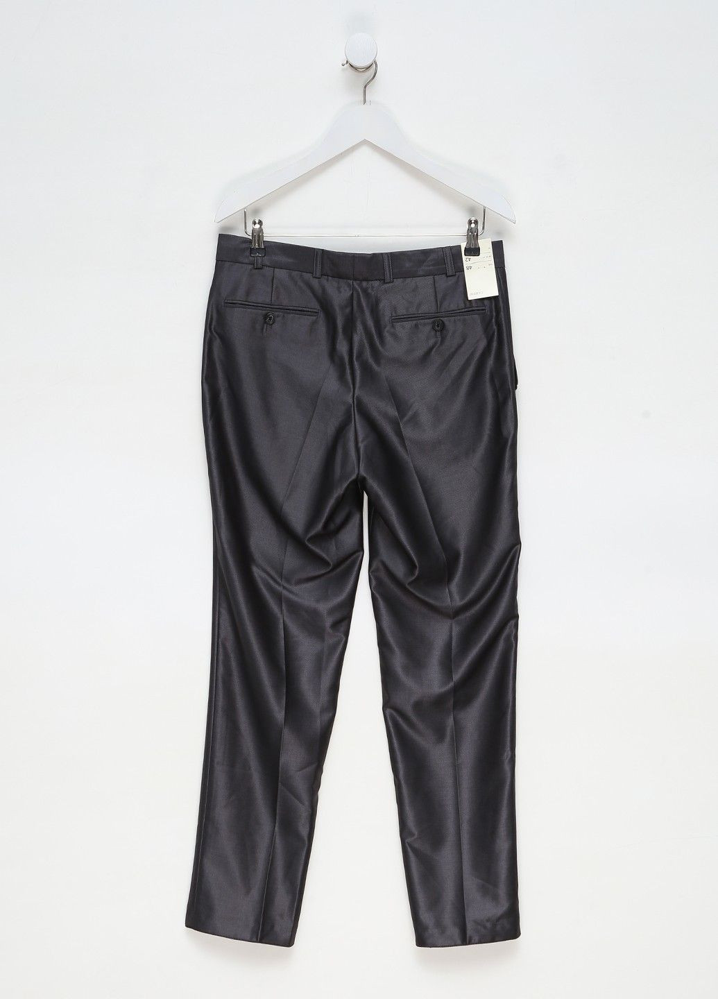 Темно-серые классические демисезонные брюки C&A