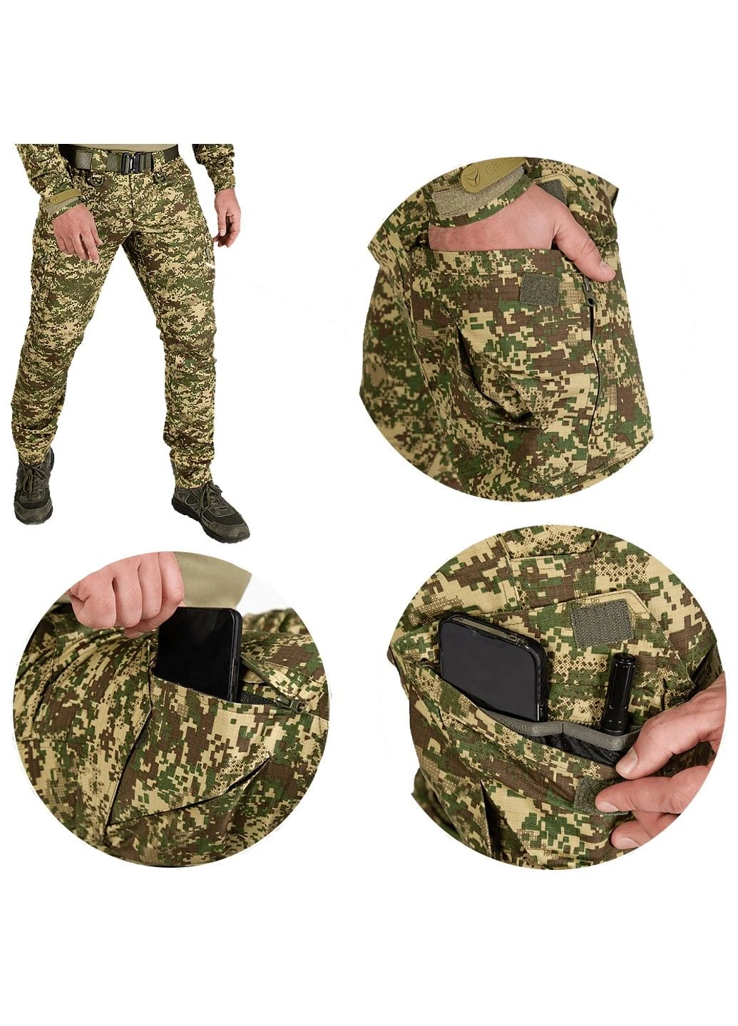 Штани Герць Rip-Stop Teflon Хижак Size XL Camo-Tec (329870050)