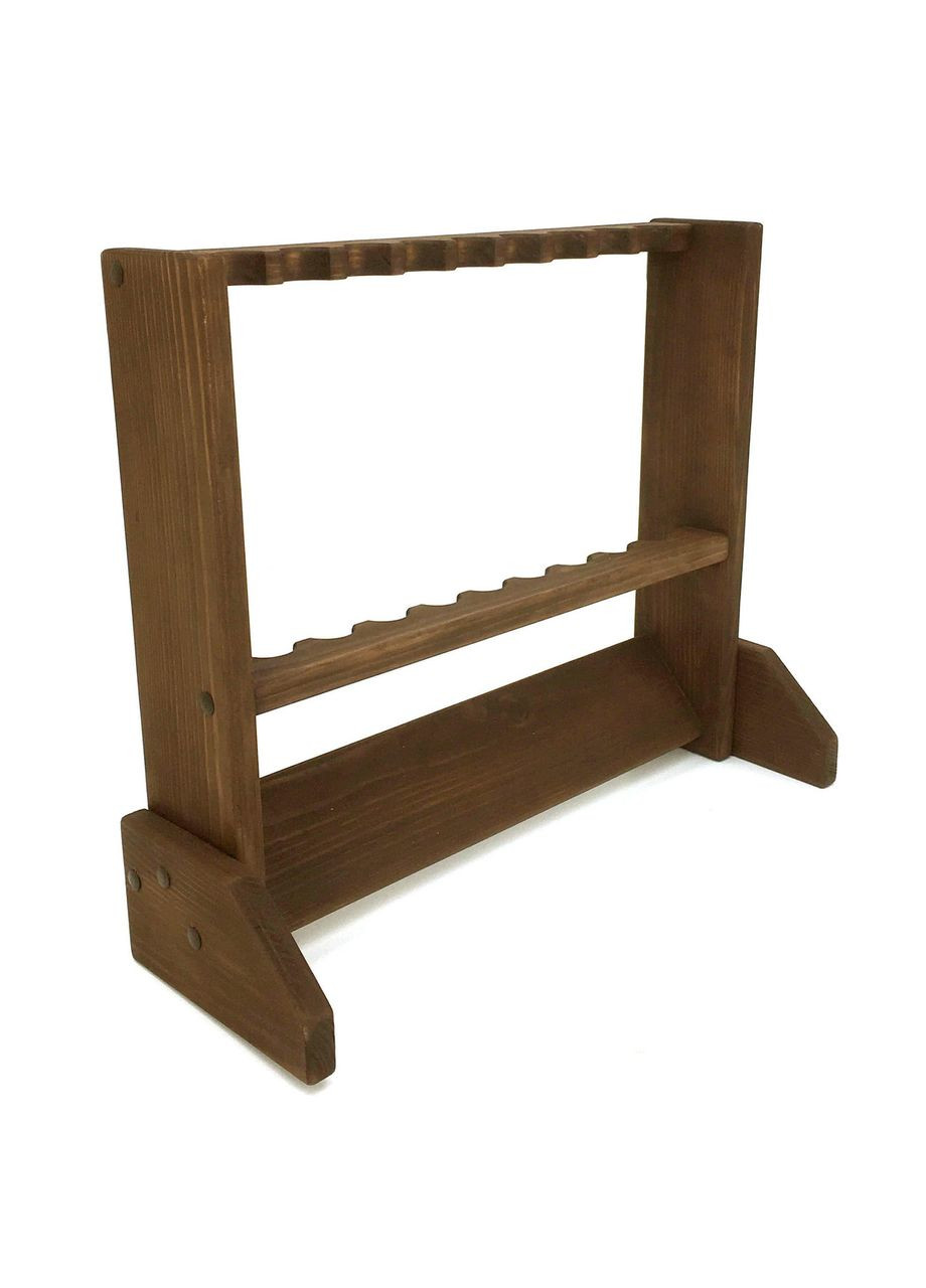 Органайзер для вудок з дерева Болонь 9 капучино (РИБ-091309) No Brand (328911314)