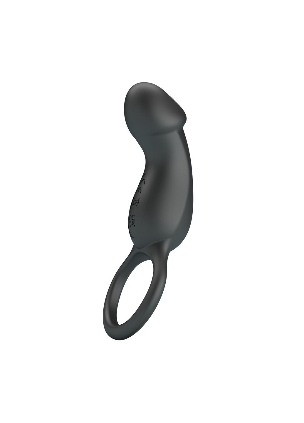 Ерекційне кільце Trae з вібростимулятором, чорний, 11.2 х 2.7 см Pretty Love (361670447)