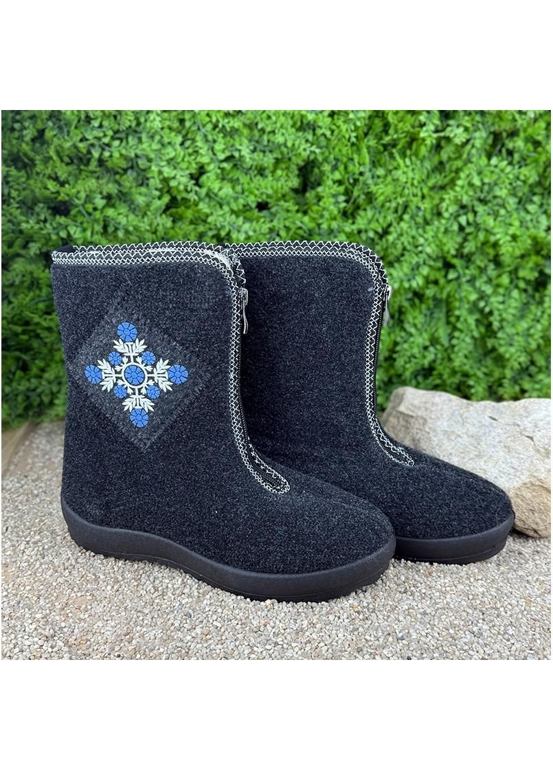 Жіночі бурки високі зимові Е-008008-1 Чорні Progress (350633366)