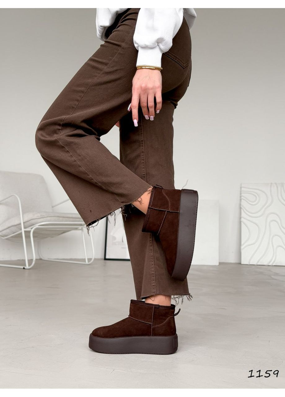 Шоколадные угги No Brand (369719328)