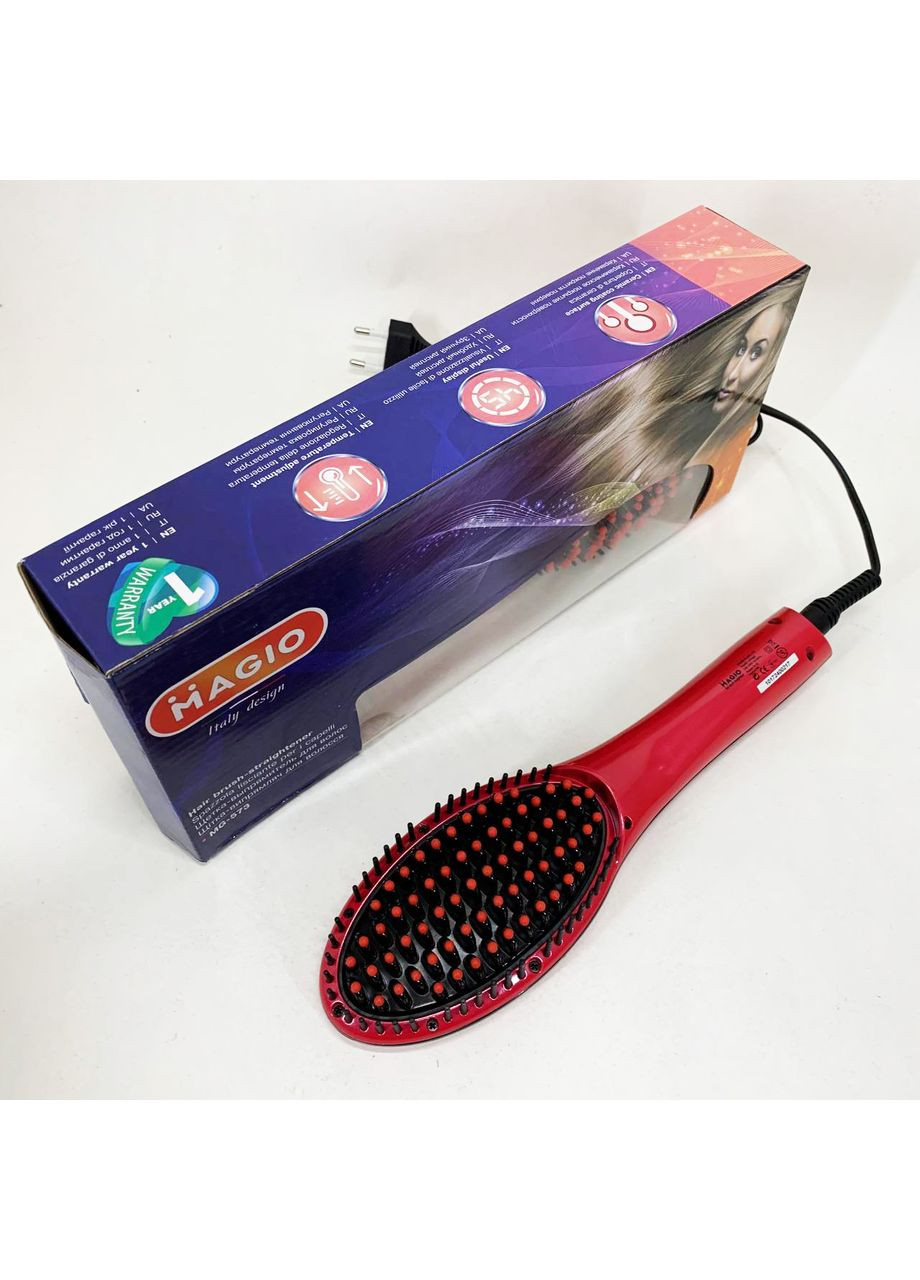 Электрическая щетка-выпрямитель MG-573 расческа Magio (364663688)