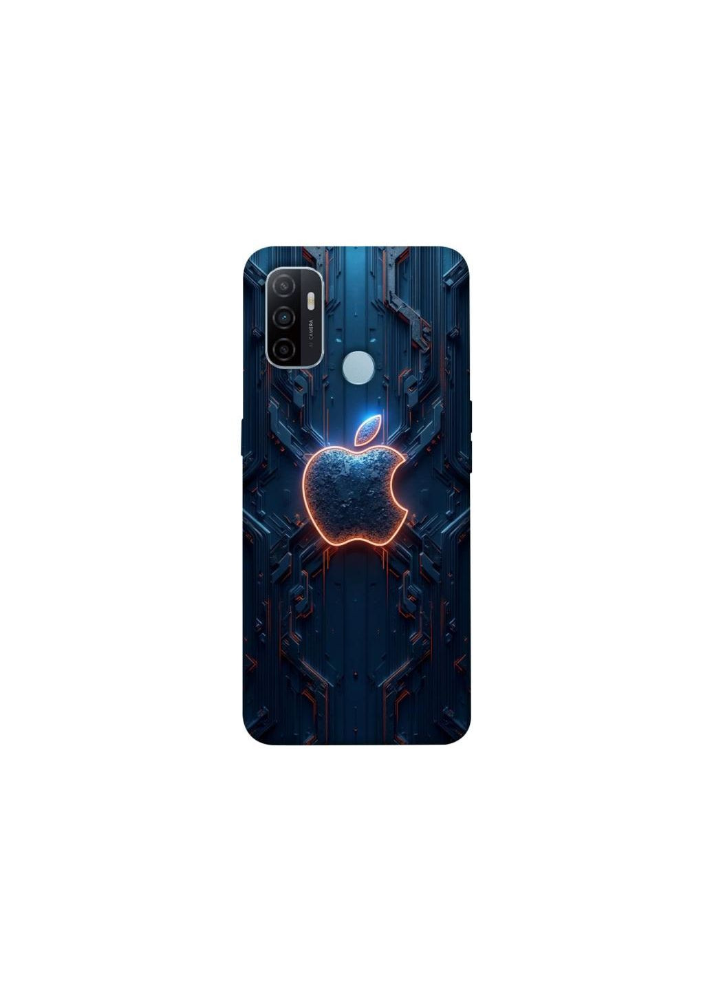 Чехол на Oppo A53 / A32 / A33 Apple logo ver.1 Frontalka (357264232)