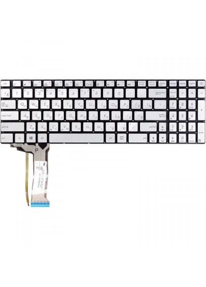 Клавіатура Asus n551 серебр (275092494)