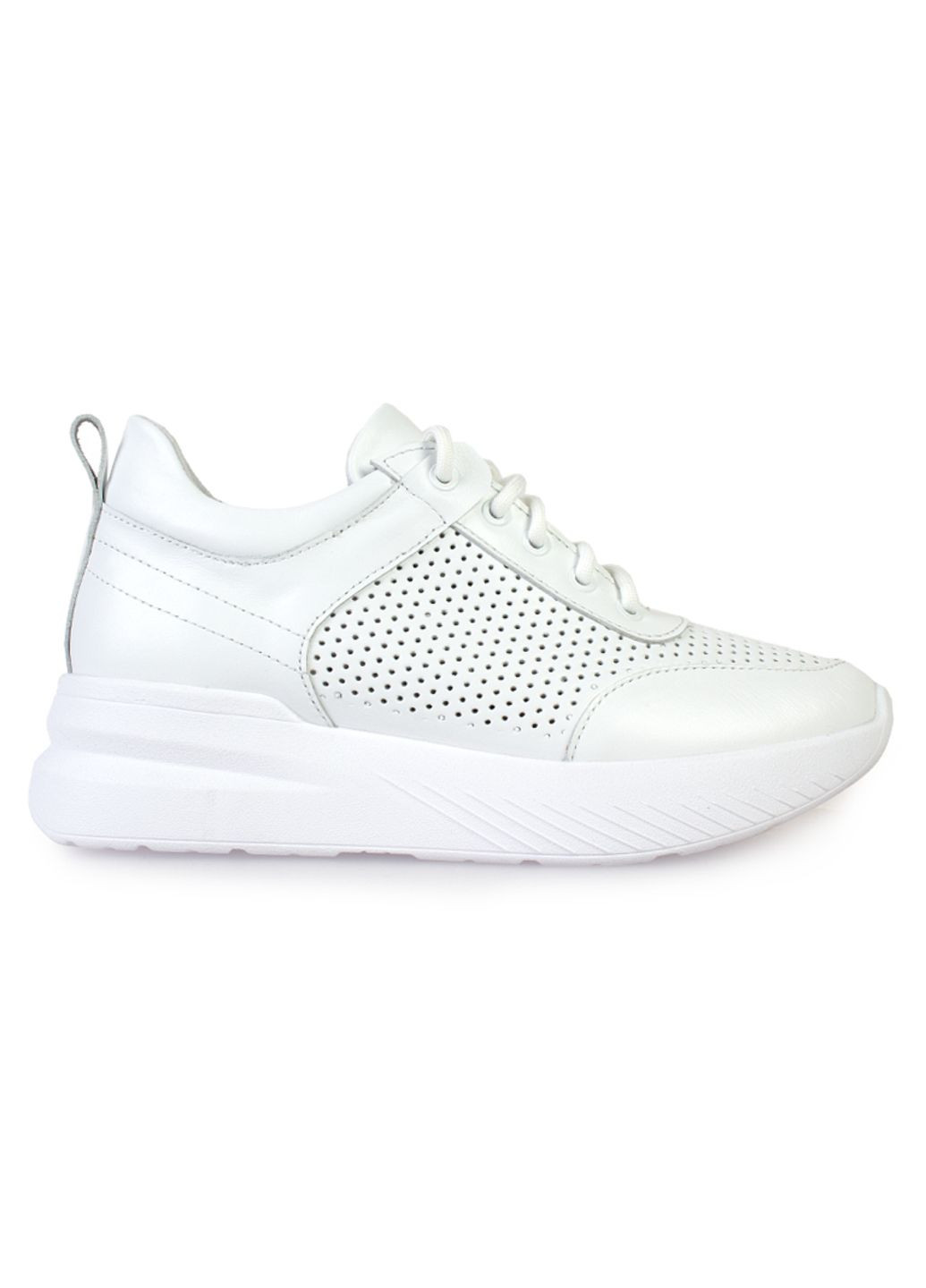 Білі осінні кросівки жіночі бренду 8200520_(2) ModaMilano