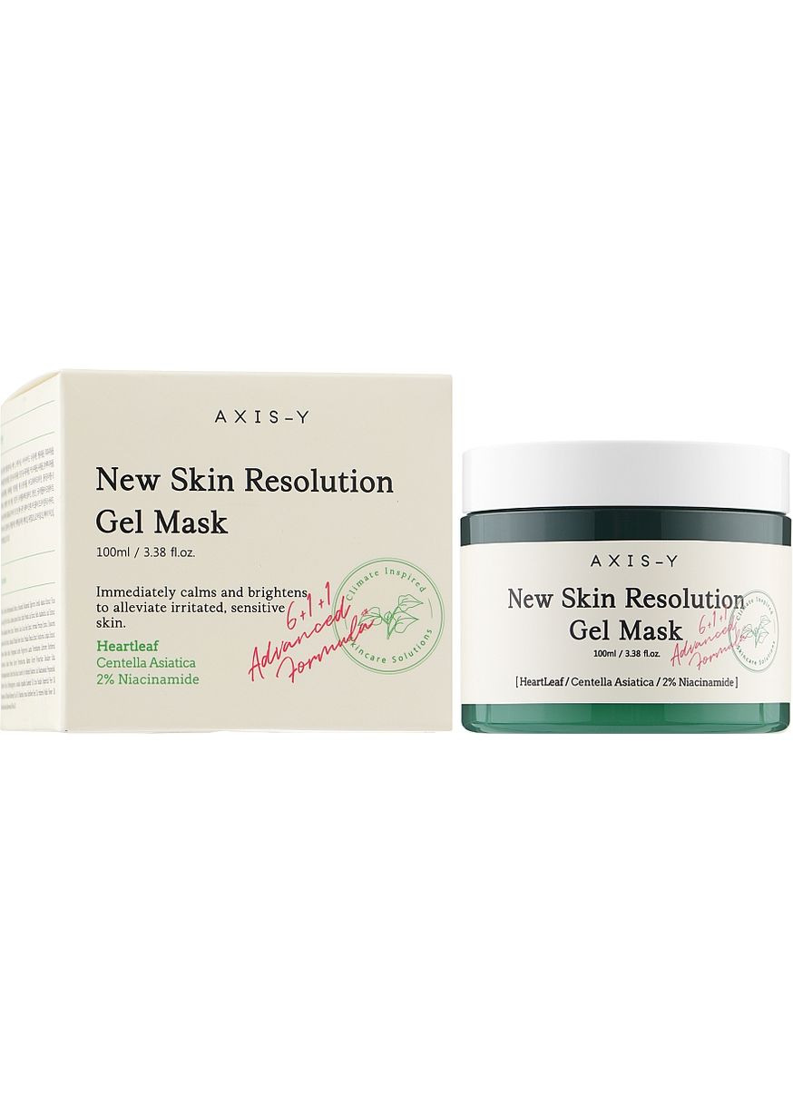 Гелевая смывная маска New Skin Resolution Gel Mask 100ml (1007925-22682) AXIS-Y (368652021)