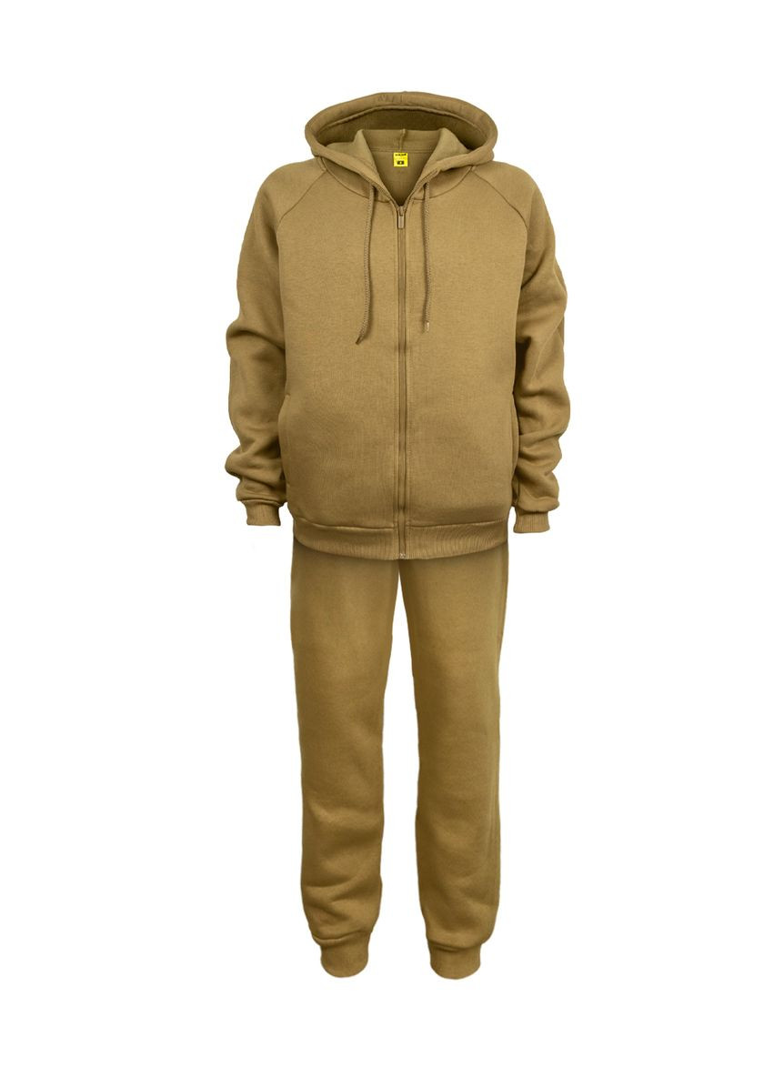 Костюм спортивний чоловічий ГЛІБ2 тринитка начіс койот 4PROFI (362694599)