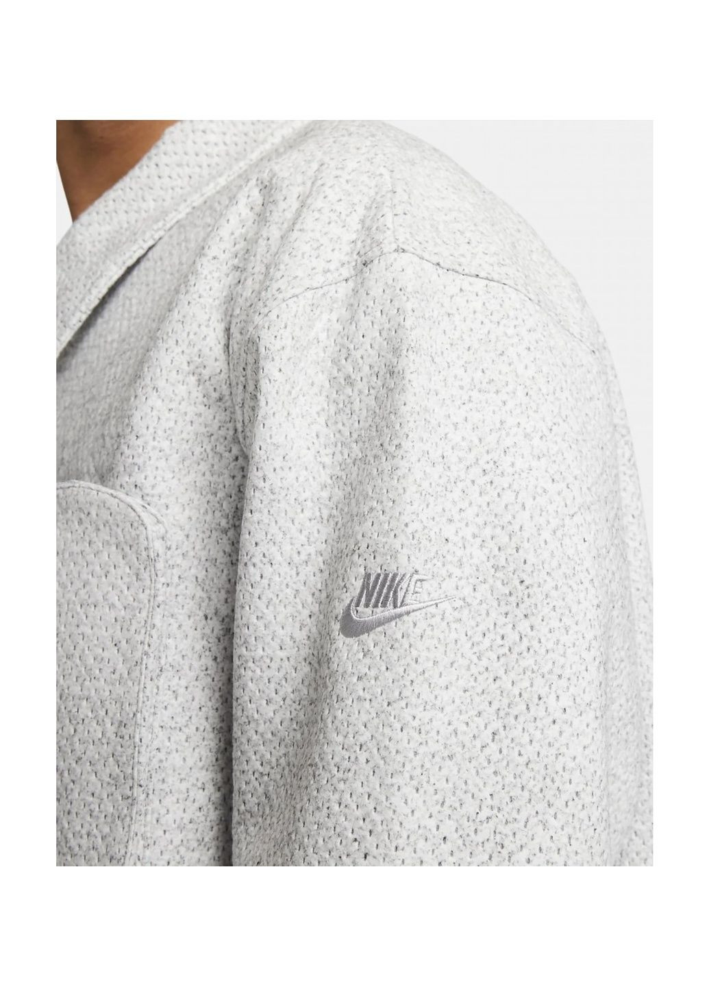 Біла куртка чоловіча sportswear therma-fit adv forward white dv9992-077 Nike