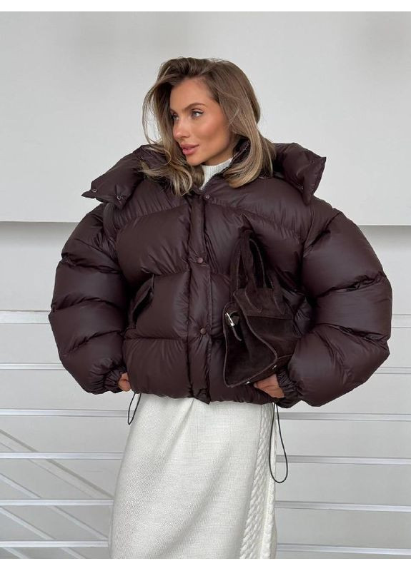 Коричнева куртка transformer колір шоколад рейнс milirud