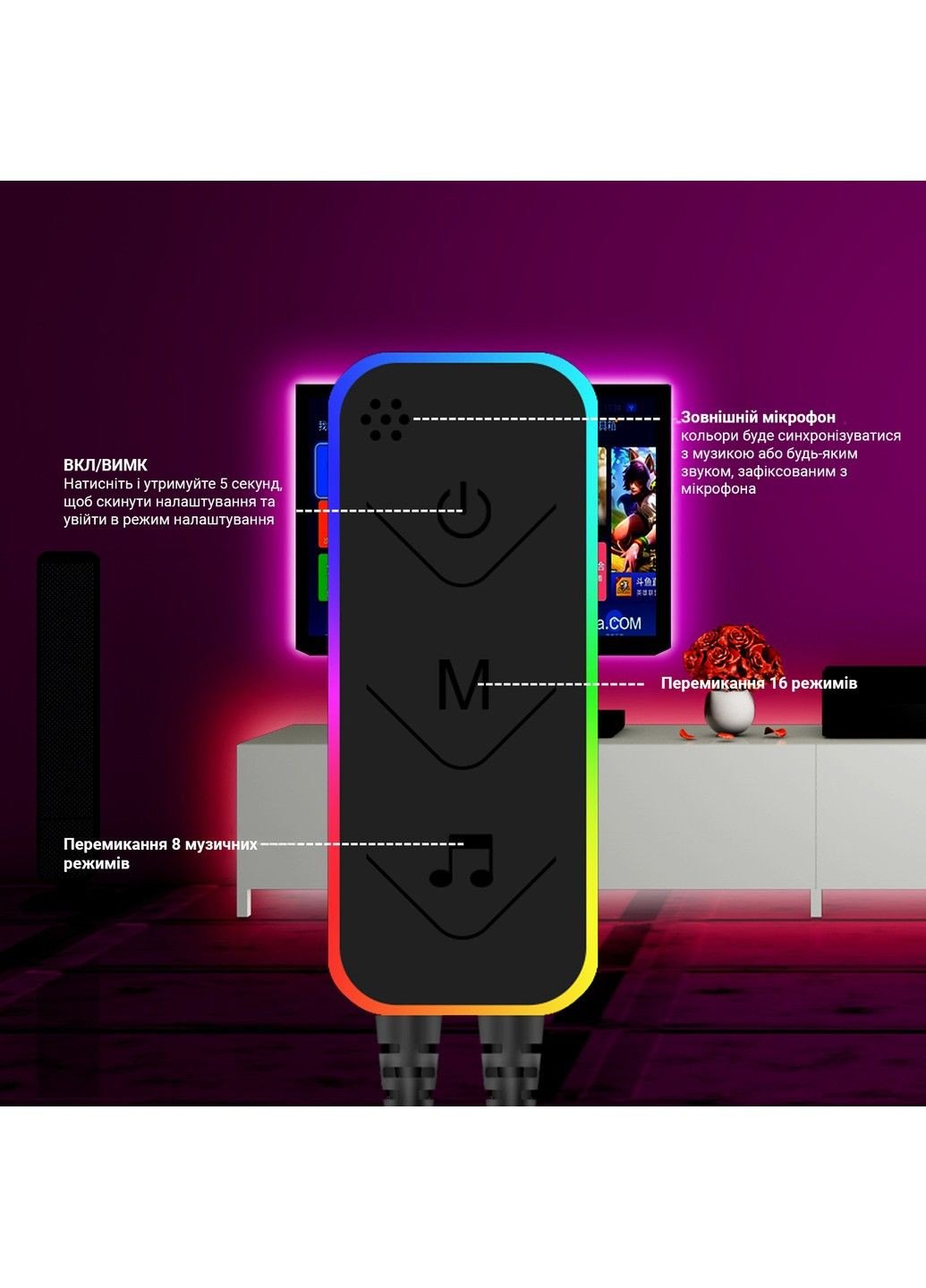 Світлодіодні RGB панелі S005B 34LED Inspire (298128951)