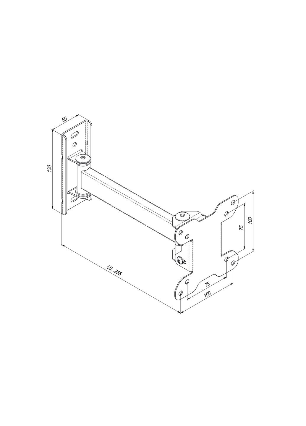 Крепление ТВ поворотное Simpler 12ET 18-28" KSL (364675113)