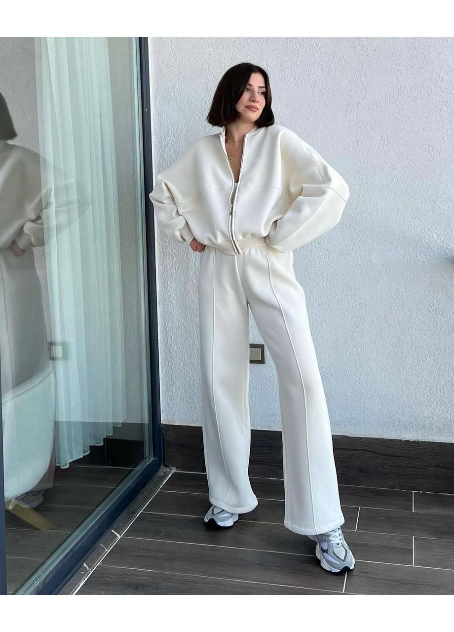 Костюм (кофта, штани), колір Білий Fashion (361317056)