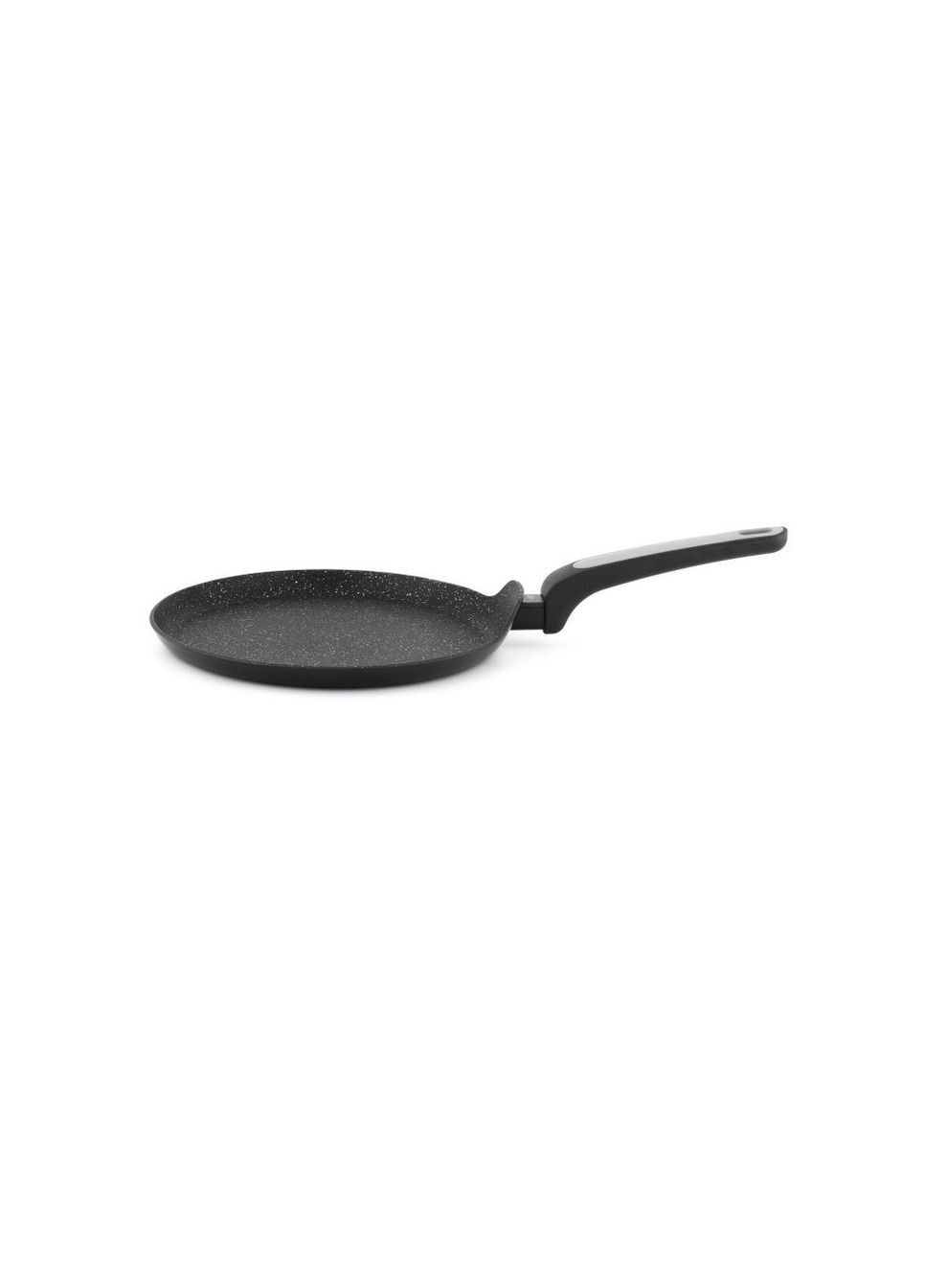 Сковорода для млинців salto silver діаметром 26 см. алюміній чорний універсальна NOIS (287340038)
