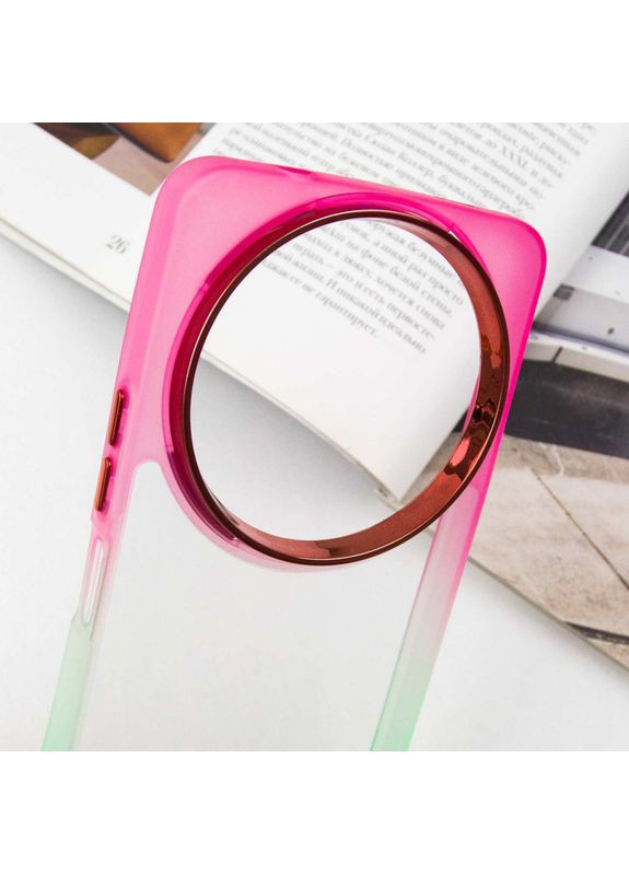 Чохол TPU+PC Fresh sip series для Xiaomi Redmi A3 Салатовий / Рожевий No Brand (360879424)