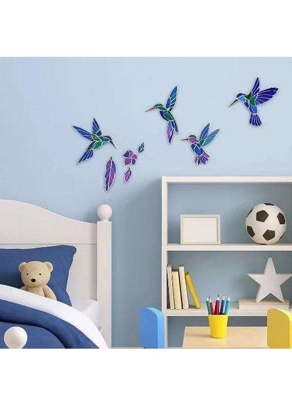 Набір вітражного живопису МДФ 30х40 см Колібрі Fabrika Decoru (402602048)