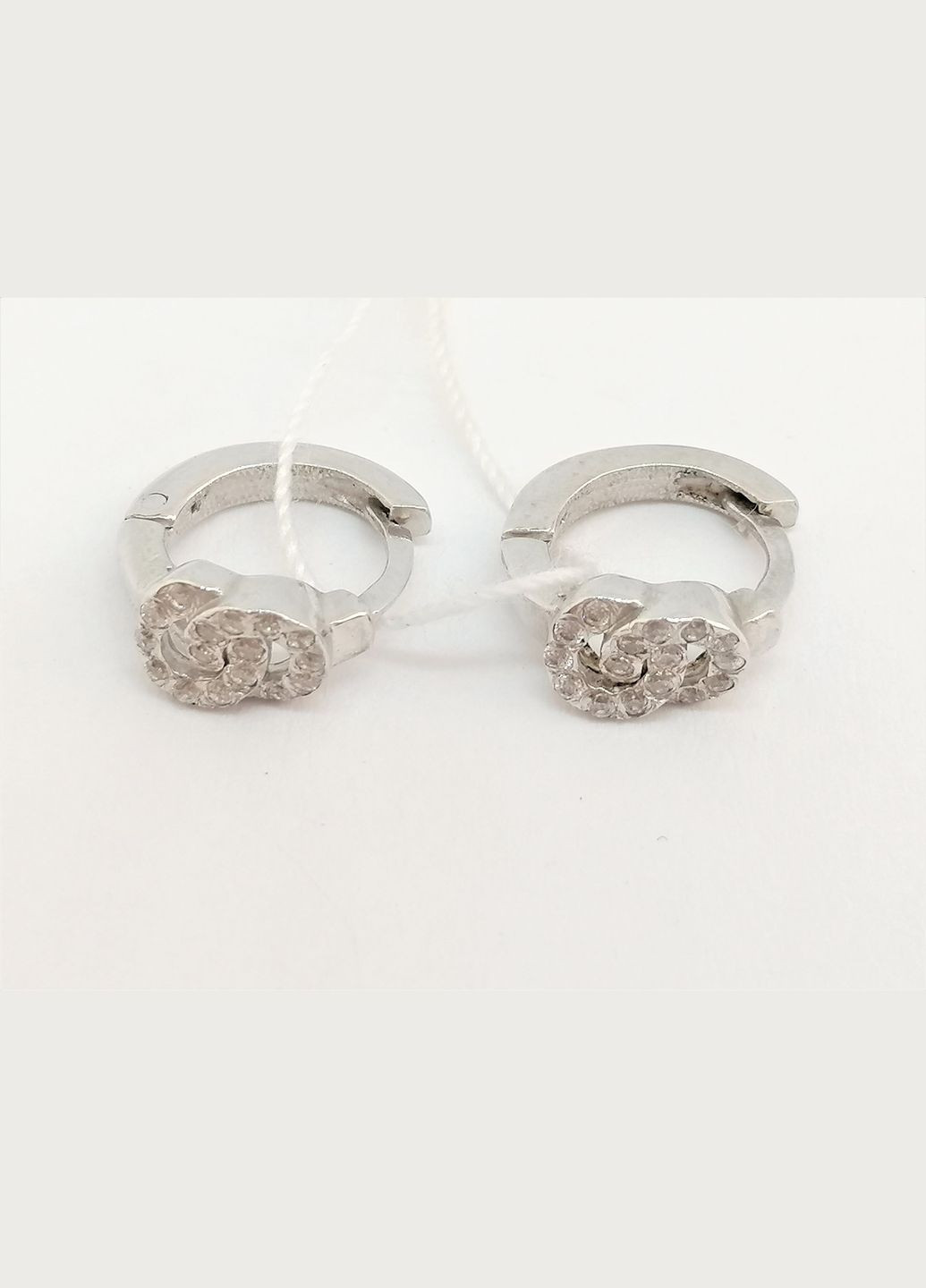 Серебряные серьги с фианитами. 20100Р Vegas (308020254)