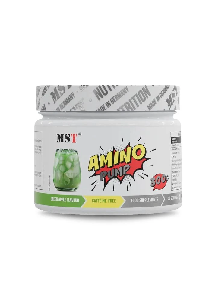 Амінокислота Amino Pump, 300 грам - Зелене яблуко MST (333973004)
