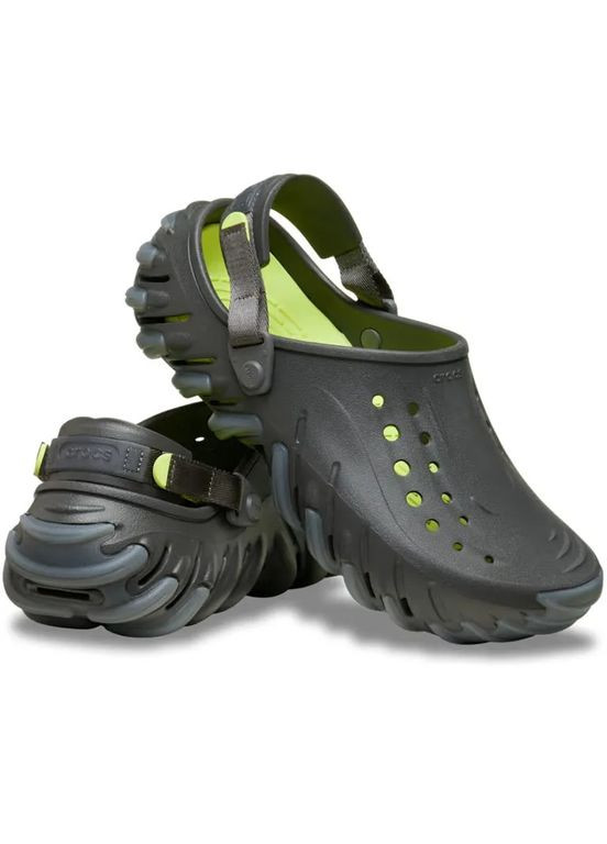 Черные кроксы icy ro clog black sand 211458 Crocs