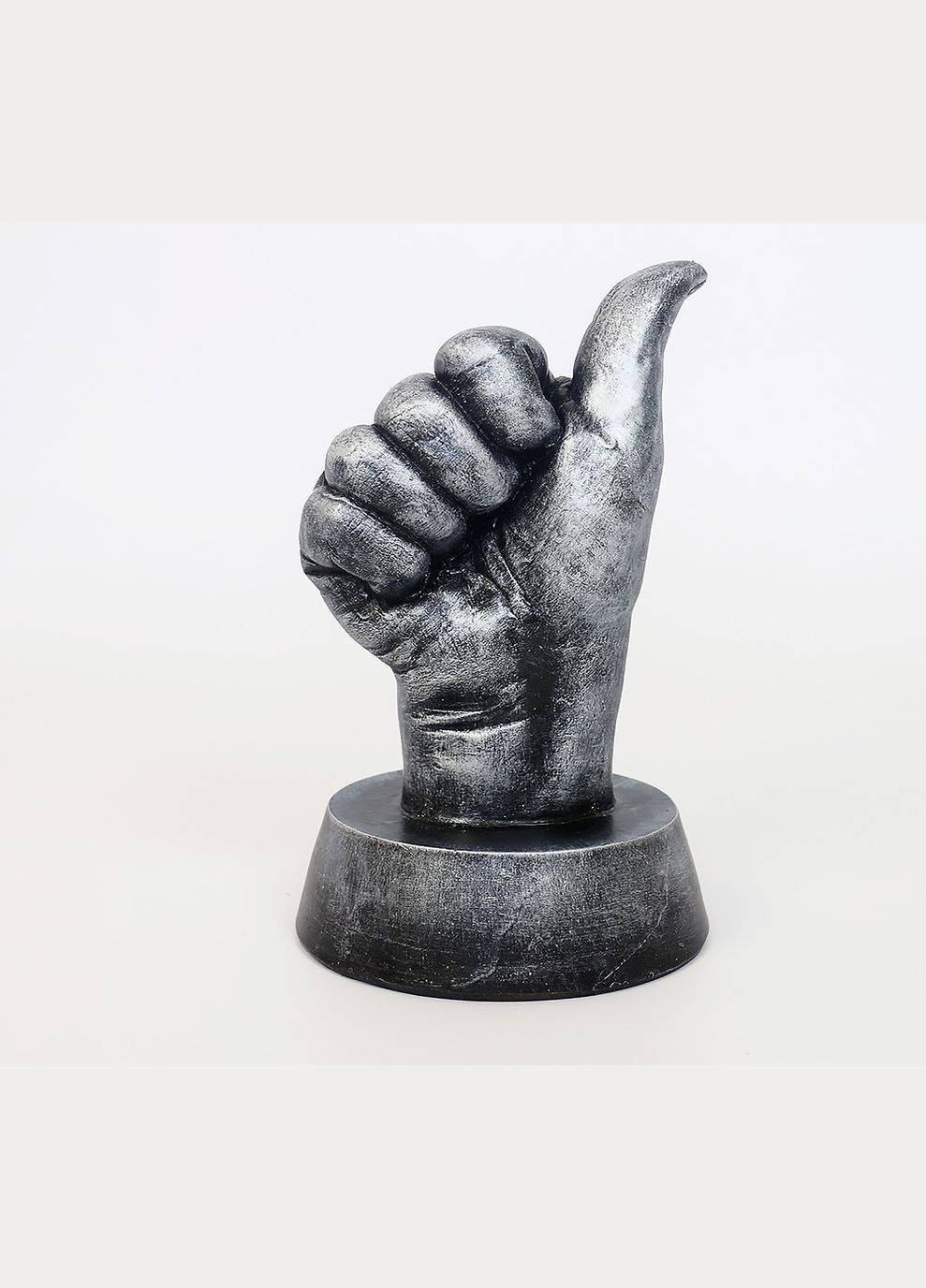 Статуетка Рука "Гуд!" (Все добре) 24 см (СП512-4 срібло) Гранд Презент (283039019)