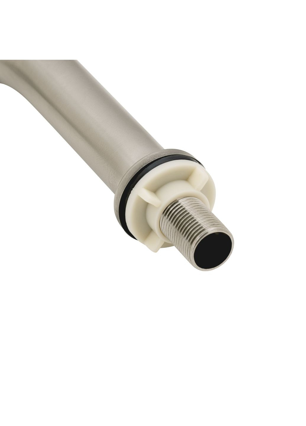 Монокран для кухні Mono з нерухомим виливом LDMON269FNKS34928 Nickel LIDZ 269F (323485875)