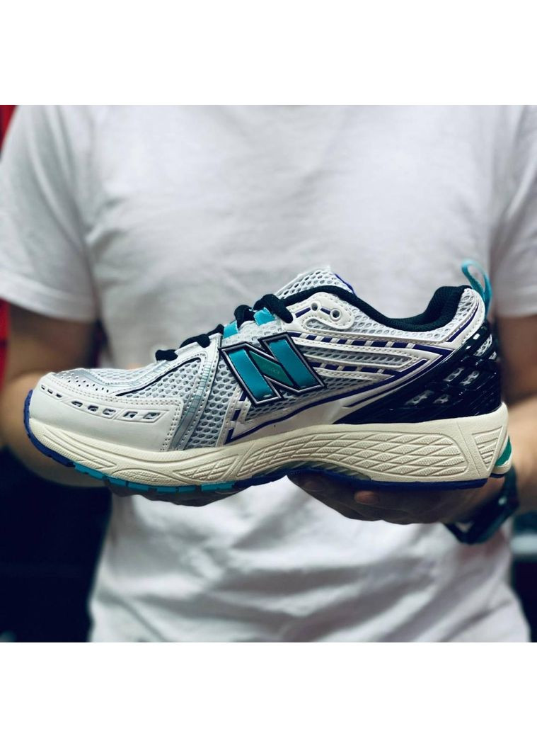 Чорні Осінні кросівки чоловічі new balance 1906r white blue black нью беланс 1906r No Brand