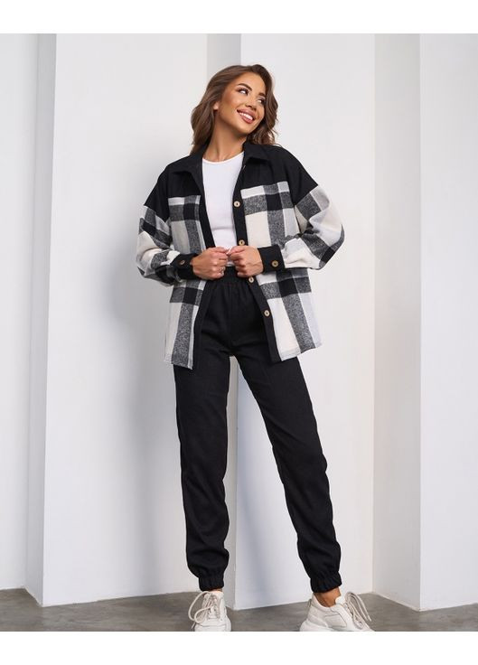 Костюм із картатої байки та вельвету ISSA PLUS (358068244)