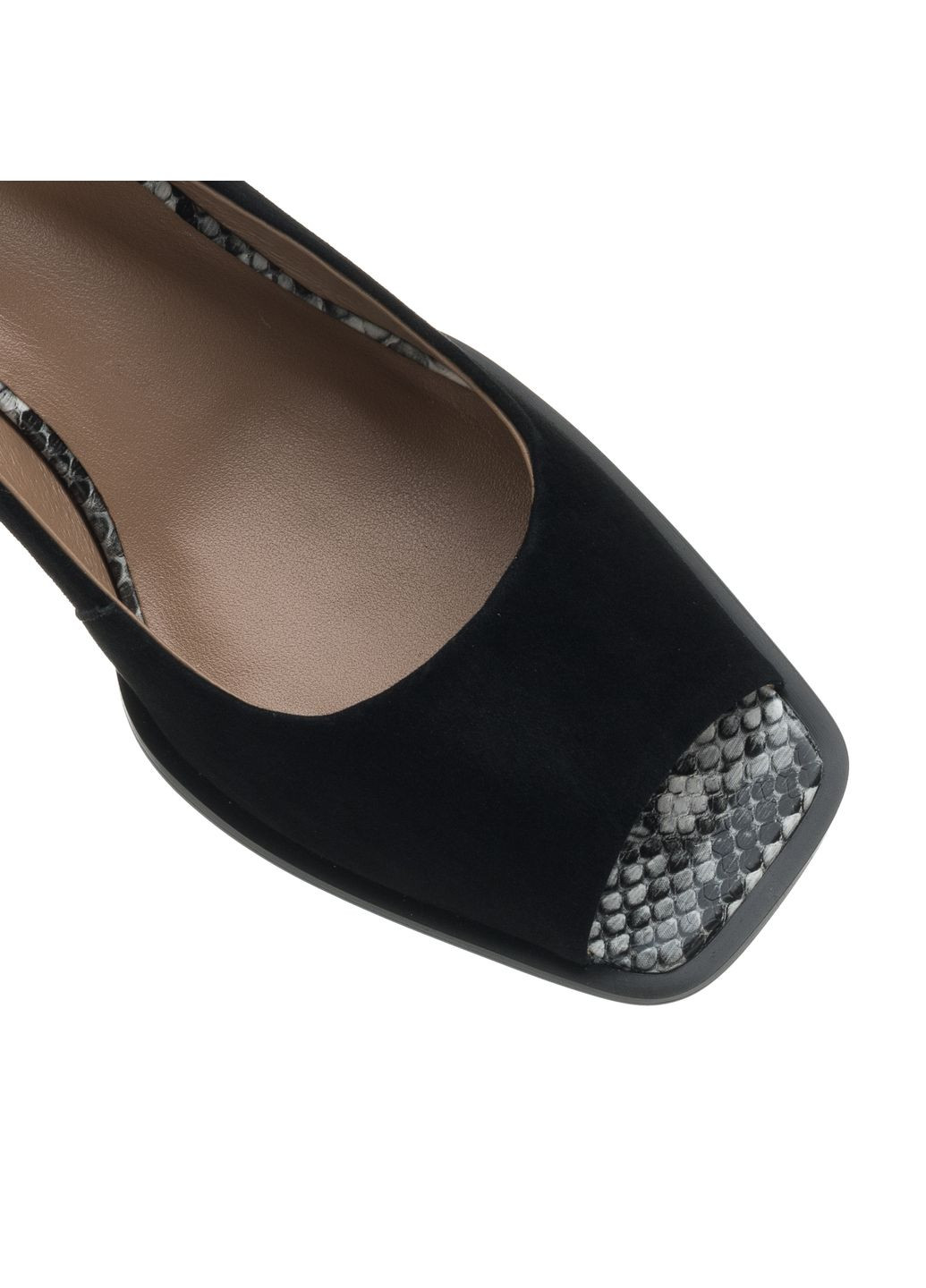 Черные босоножки (1414л) Molka