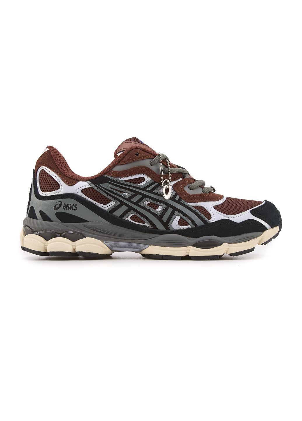 КРОССОВКИ ЖЕНСКИЕ ASICS GEL-NYC REDDISH BROWN АСИКС ГЕЛЬ НЮК No Brand комбинированные демисезоны (367170918)