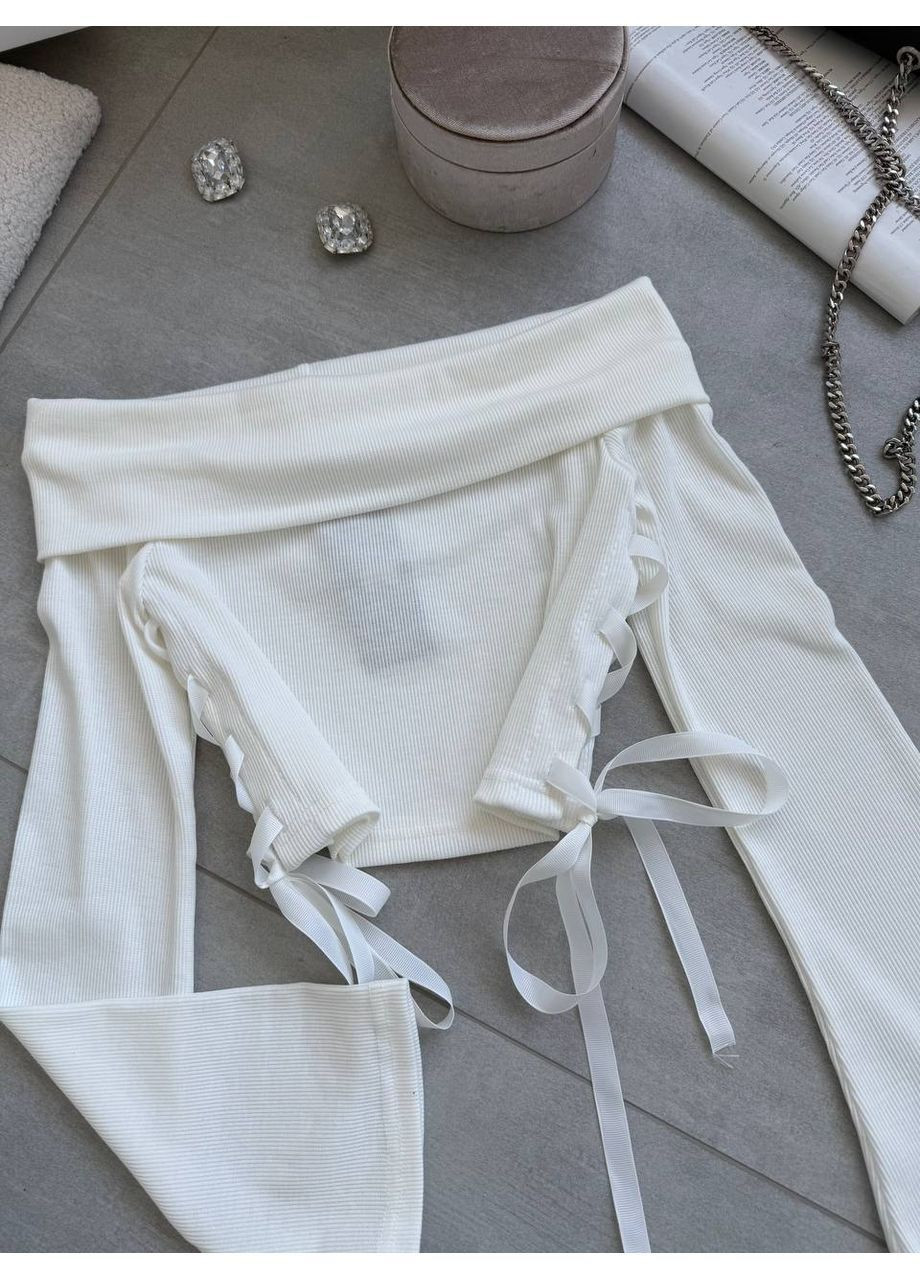 Женская кофта с открытыми плечами No Brand (366226888)