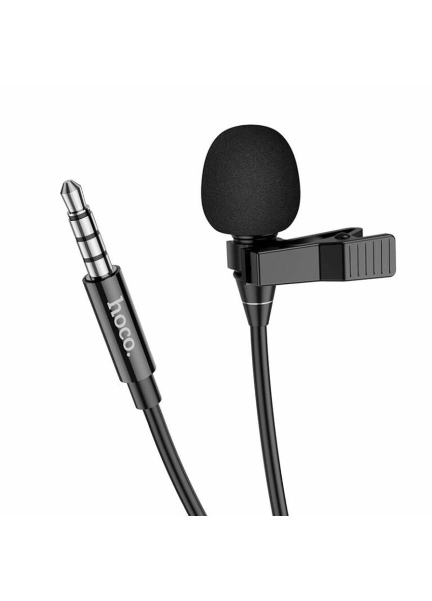 Микрофонпетличка L14 3.5 Lavalier microphone Black Hoco (300682869)