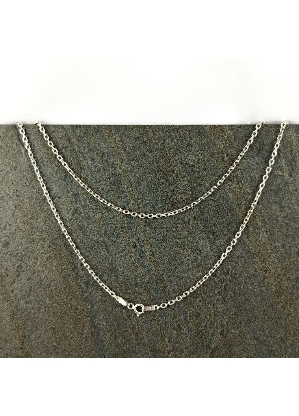 Серебряная цепочка "Якорь" 55 см ЦЯКВ/Б-55 Shatlen Ланцюжок (359472224)