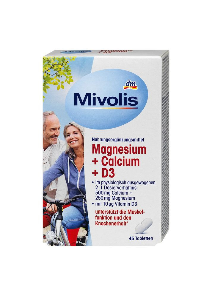 Витамины Магний+Кальций+D3, Magnes Mivolis (360655023)