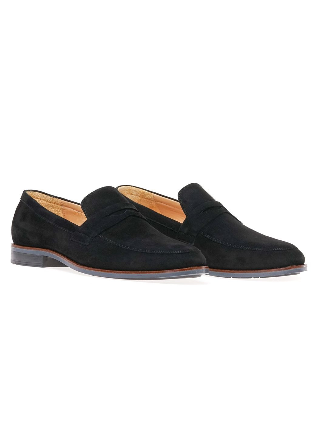 Лофери чоловічі 008-7/BLACK/WEL Ikos (295289729)