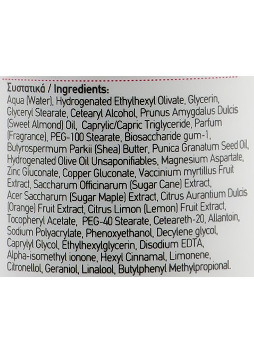 Молочко для тела с маслом граната Pomegranate Body Milk 250ml (986299-31098639) Mea Natura (368871492)