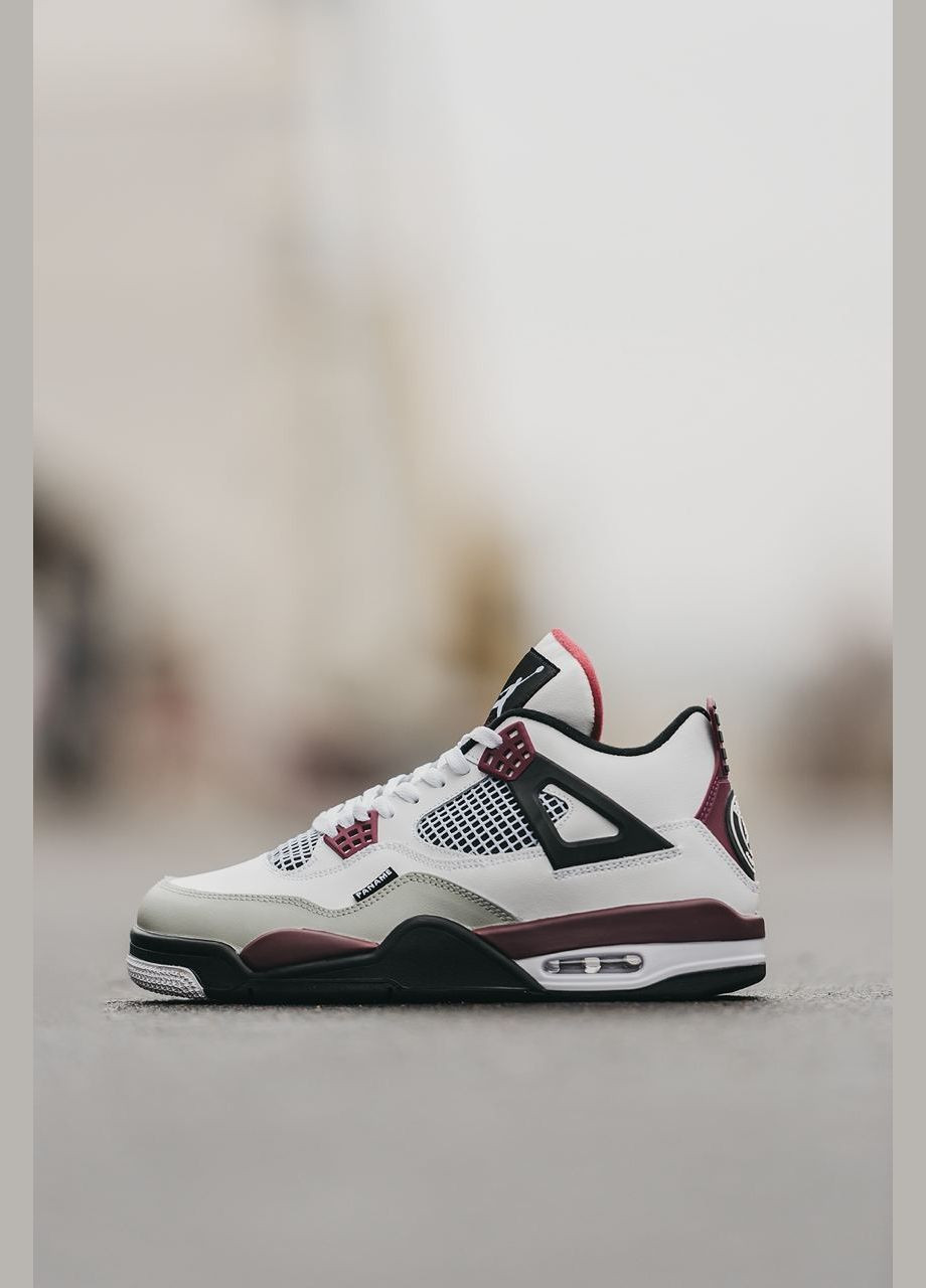 Комбіновані Осінні кросівки чоловічі Nike Air Jordan 4 "PSG"