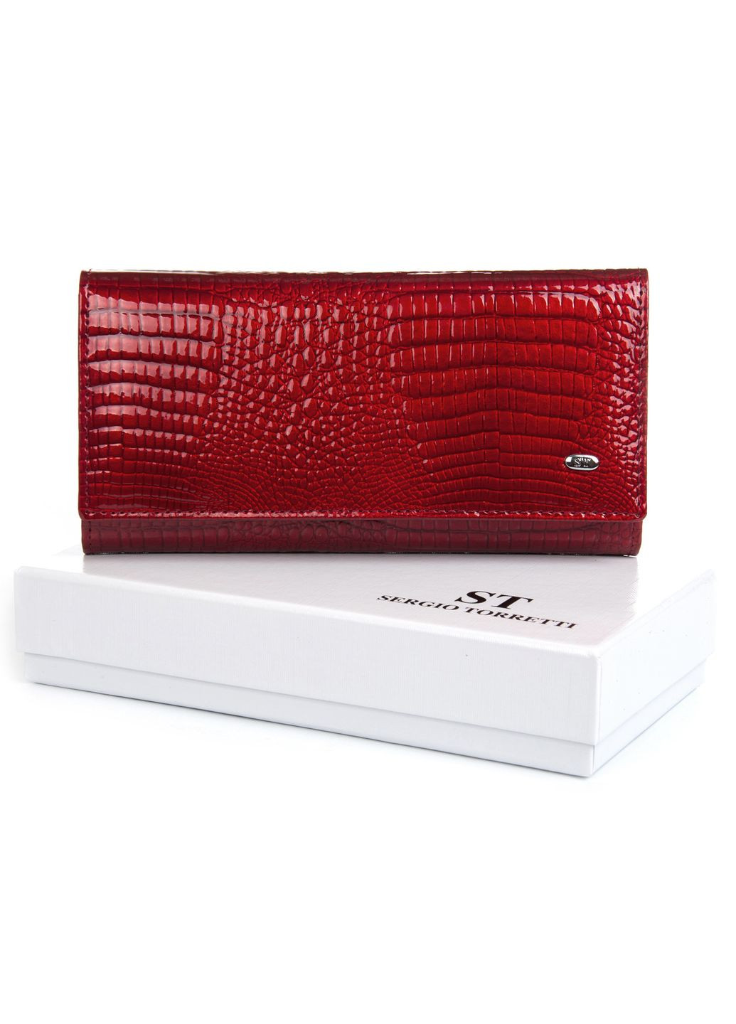 Женский кожаный кошелек на магнитах Sergio Torretti FEW501-2 (360238641)