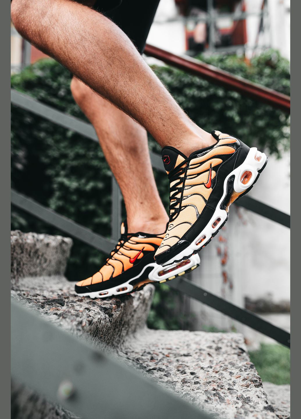 Світло-оранжеві Осінні кросівки чоловічі Nike Air Max Plus OG Tn Tiger