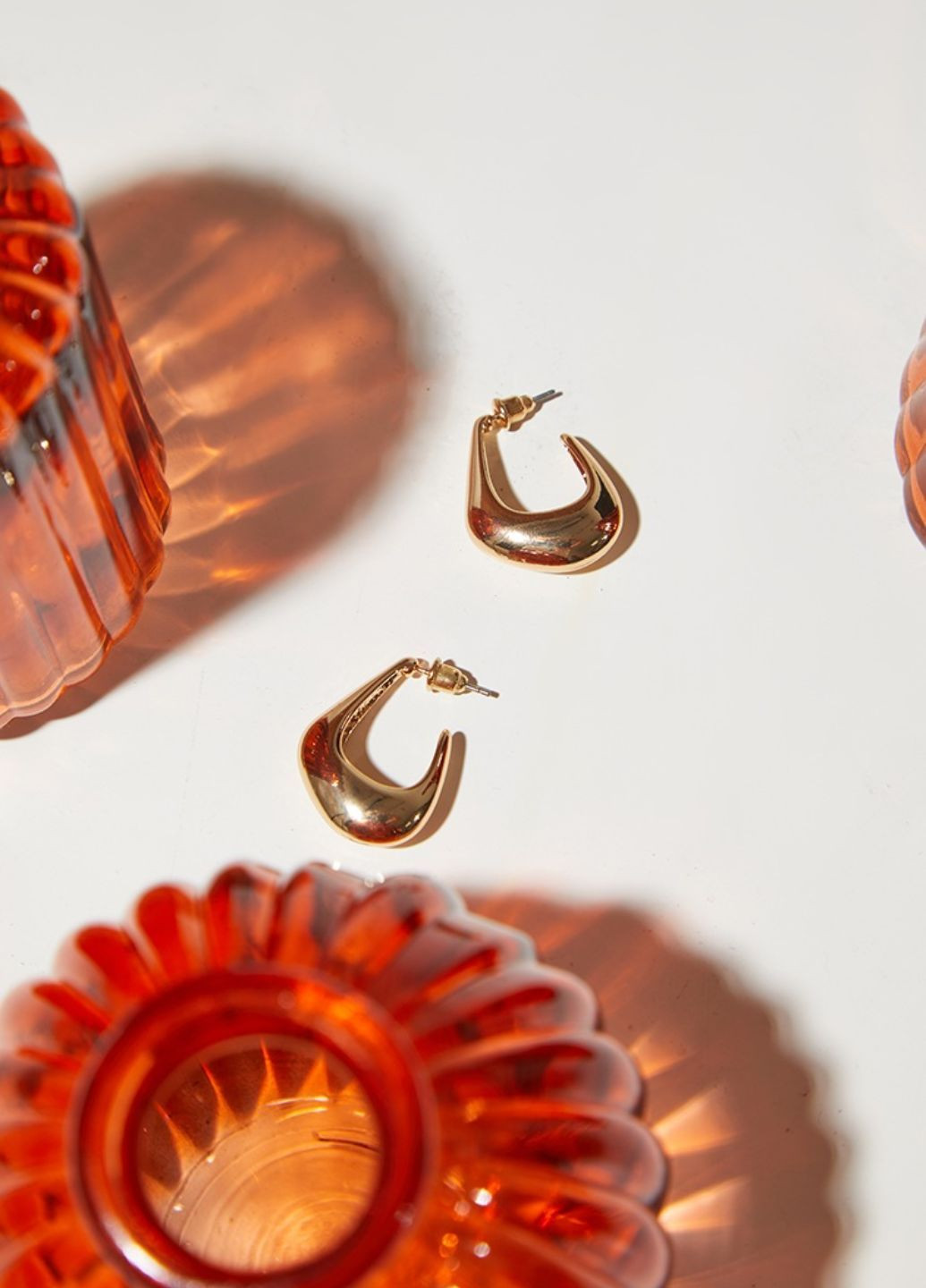 Женские серьги в форме закругленного прямоугольника PrettyLittleThing (323017289)