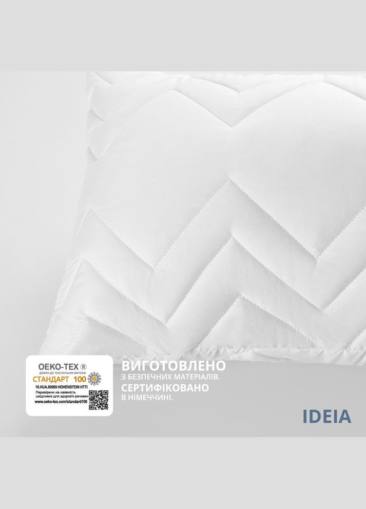 Подушка длинная 40x140 - Nordic Comfort Plus для сна и отдыха с молнией белая IDEIA (315146435)