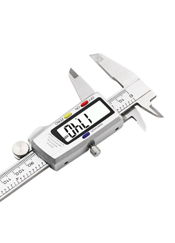 Штангенциркуль металевий електронний цифровий Digital Сaliper 0-150 мм з LCD 6" у футлярі + 2 батарйки No Brand (336517429)