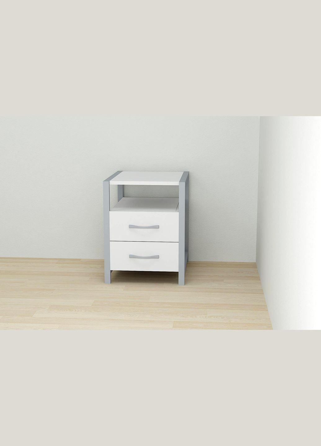 Тумба универсальная Вивьен 2/2 50x41x40 серый ДСП 16мм (FRD-104166) Ferrum-decor (351358768)