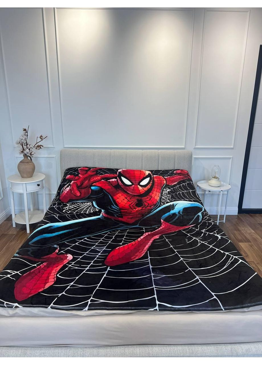 Плед Человек паук 2002 Спайдер мен Spider man качественное покрывало с 3D рисунком размер 160х200 Україна ТД (369658627)