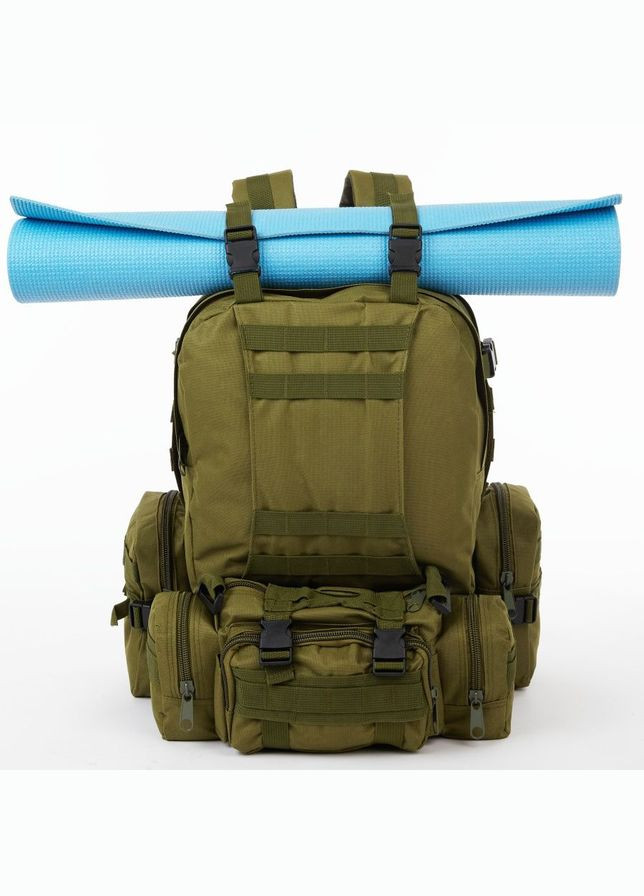 Рюкзак тактический 50 литров (+3 итогам) Качественный штурмовой для похода и путешествий рюкзак баул China (290850229)