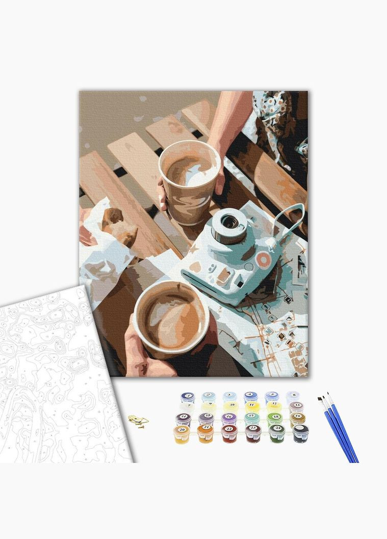 Картина за номерами Романтика Початок подорожі 40х50 см Картини за номерами з підрамником BS52447 Brushme (308988346)