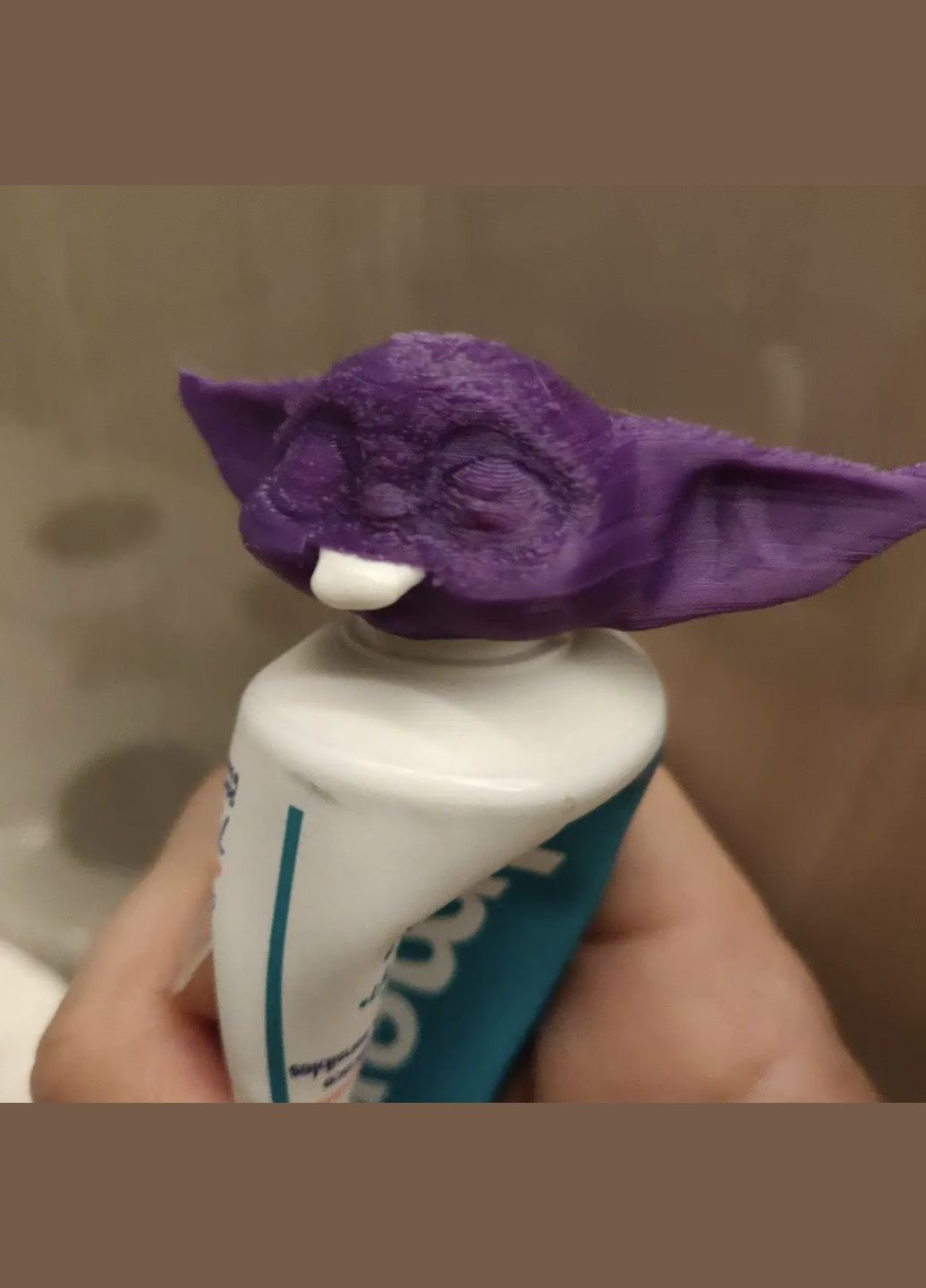 Насадка на зубну пасту "Йода" Білий UA3D (303713019)