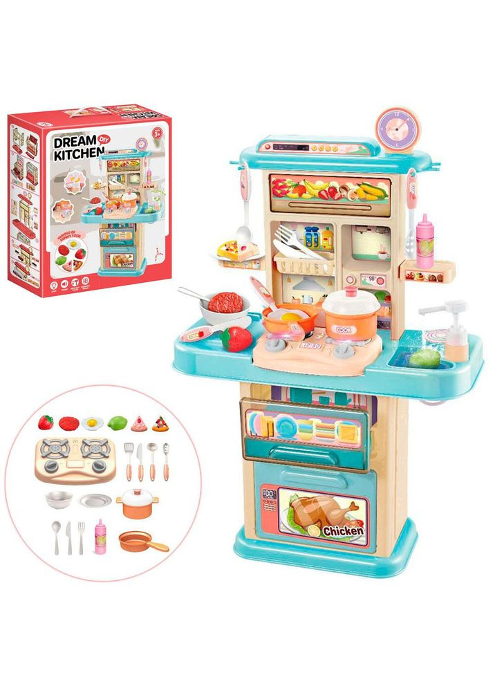 Кухня игрушечная функциональная с аксессуарами 70T1 No Brand (314482326)